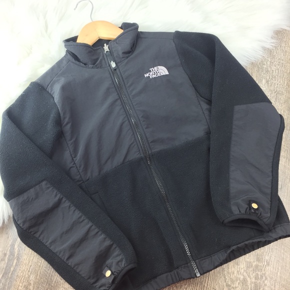 The North Face Other - Northface Kids Black Fleece Jacket Sz Medium